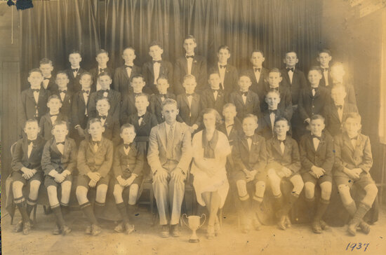 Chief Boys Choir, 1937