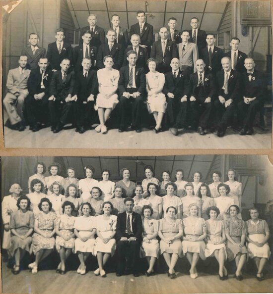Adult Choir - Winners of Glee at NQ Eisteddfod, Townsville, 1936