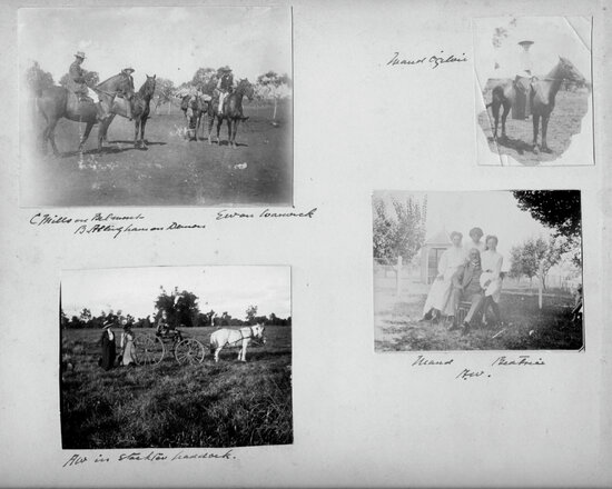 Bassingthwaighte Red Album page 12 - Family, Bluff Downs