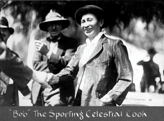 &lsquo;Bob the Sporting Celestial Cook' - Inaugural Fletcher Vale Races, 1921