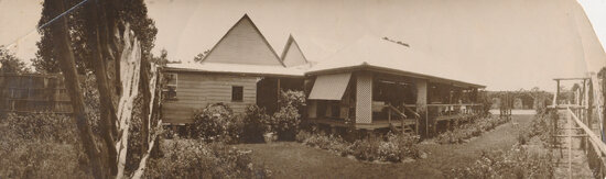 Station Homestead and garden
