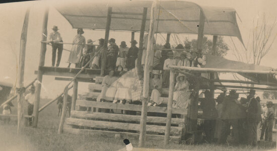 Natal Downs Races Grandstand 1924