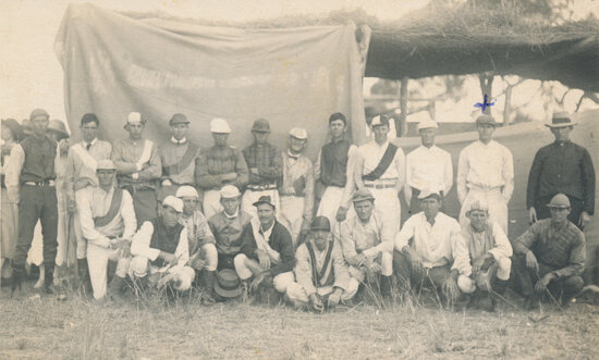 Jockeys at the Natal Downs races