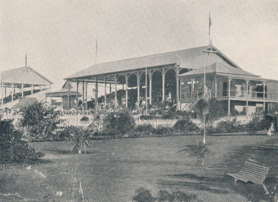 Grandstand at Racecourse