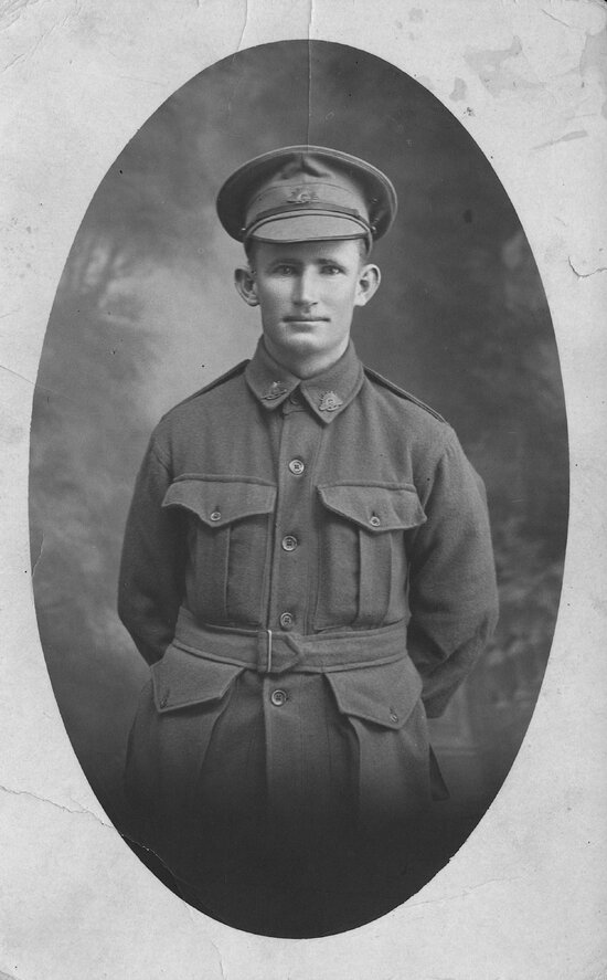 William John Ferguson WW1 portrait