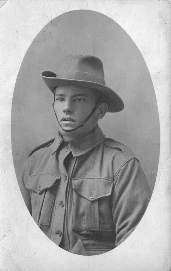 Richard (Dick) Browning WW1 Portrait