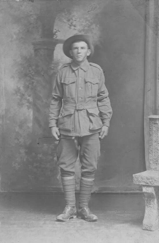Richard (Dick) Browning WW1 Portrait