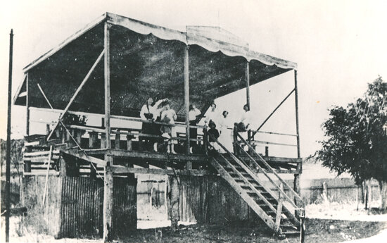 Showgrounds Grandstand, Ravenswood circa 1890