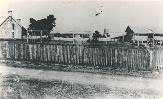 Catholic Church, Convent &amp; School, Chapel Street, Ravenswood circa 1890