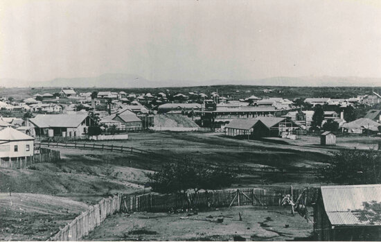 Railway Station, Ravenswood circa 1900&rsquo;s