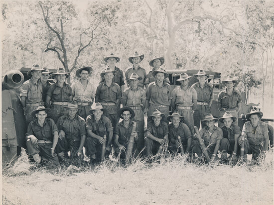 Army Tank Platoon, field photo taken at Woldston Field Firing Range