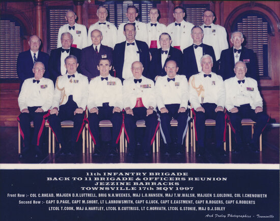 11th Infantry Brigade Officers Reunion, Jezzine Barracks, Townsville, 1997
