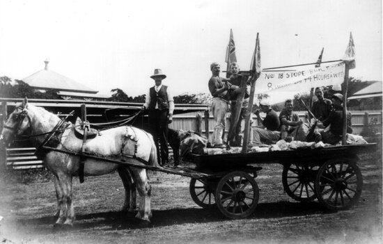 Miner&rsquo;s Float With George Morris Driver for H Siemons and Sons