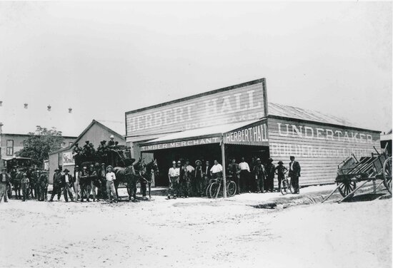 Herbert Hall Undertaker, Builder and General Contractor