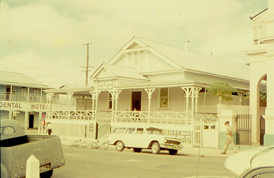 ANZ Bank on Corner of Gill and Deane Streets, May 1961