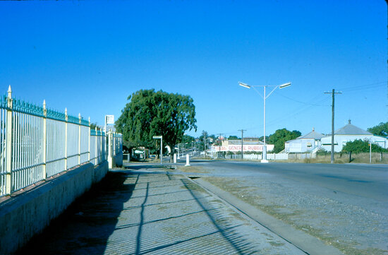Gill Street Outside Hospital Looking Towards Queenton, June 1965