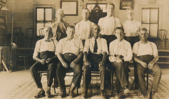 Rehearsal for PM&rsquo;s of Miles Lodge, 1927
