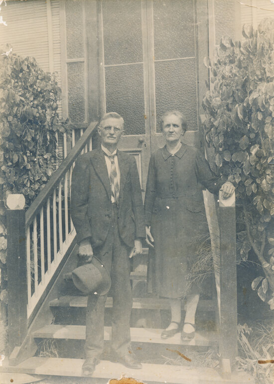 John Robinson and His Wife Emma (Nee Heap)