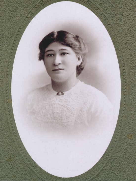 Sarah Elizabeth (Dolly) Lampan portrait