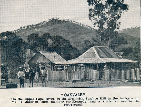 Oakvale Station circa 1880&rsquo;s