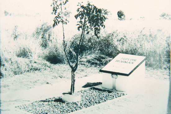 Grave of Jupiter Mosman, Lynd Highway Cemetery