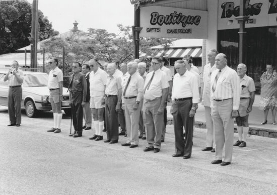 Returned Soldiers, Anzac Day, 1990