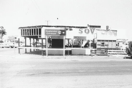 Sovereign Hotel Following Fire 1982