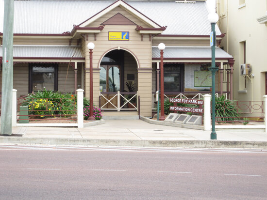 Visitor Information Centre and George Foy Park, Mosman Street