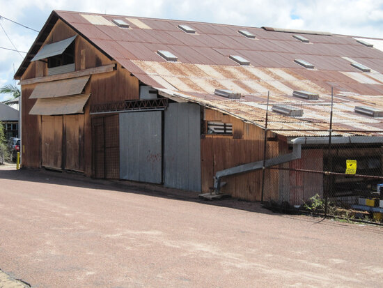Corrugated Iron Second Hand Warehouse, Powell Lane