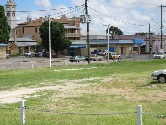 Wherry House and ANZ Bank Back View From Hodgkinson Street Looking North