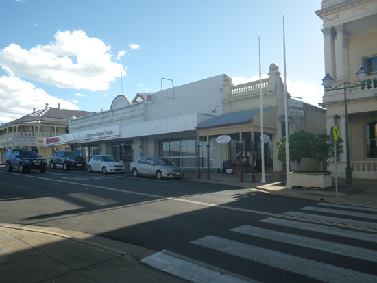 Fushia Belle Boutique, Charters Towers Toyota, Royal Private Hotel, Mosman Street Looking South West