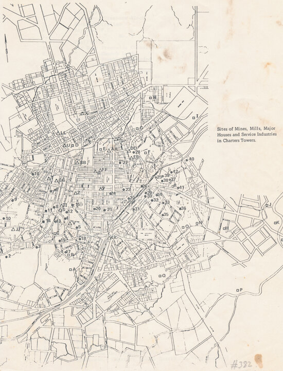 SP 382 Sites of Mines, Mills and Major Houses in Charters Towers