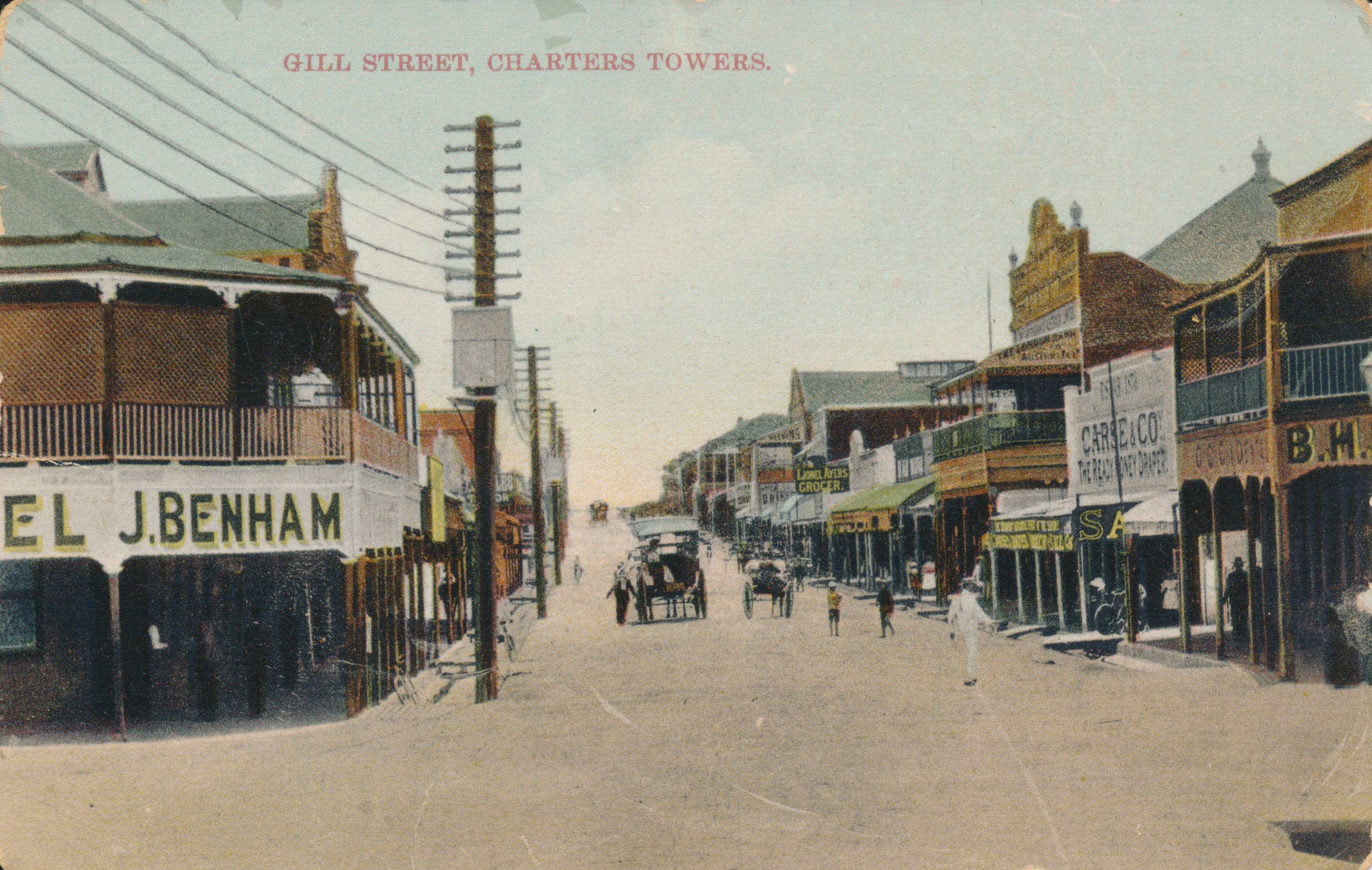 Gill Street, Facing East From Deane Street