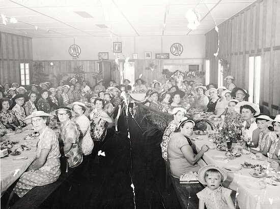 Gathering at the CWA Jane Black Memorial Hall 1959?