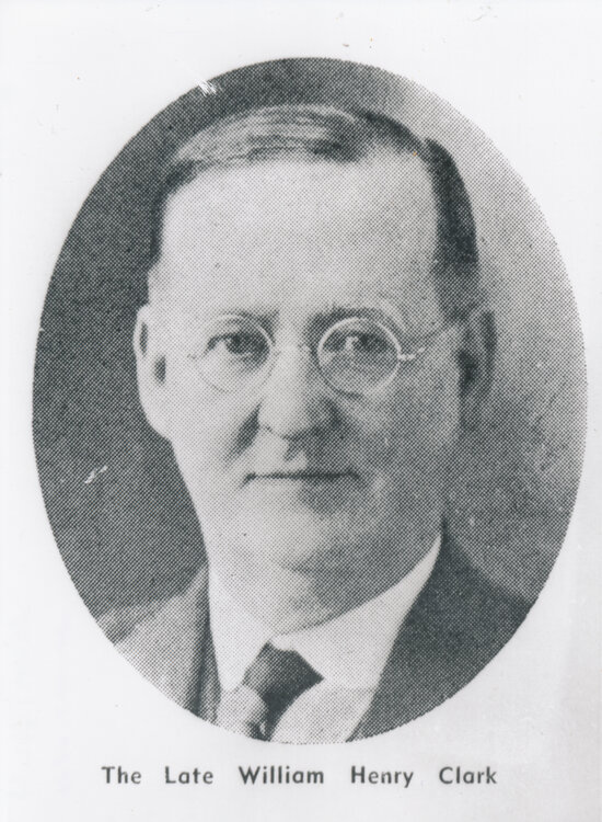 (The Late) William Henry Clark