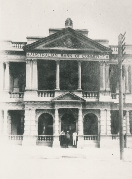 Australian Bank of Commerce (World Theatre) 1914