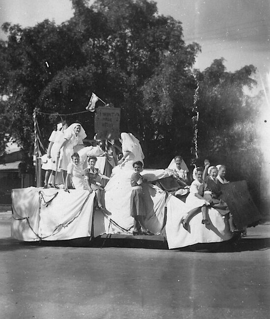 Charters Towers Hospital Victory Float 1946