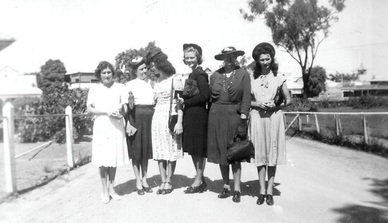 Gladys? Martell, Ron Rule, Adrian Piscitelli, Shirley Malone, Sister Martin, Joan O&rsquo;Sullivan 1946