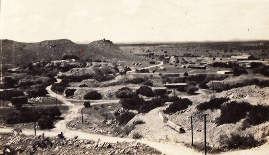 Replenishment Centre buildings, Towers Hill 1940s