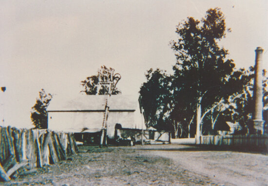 Pumping Station and Flying Fox Tower at Weir
