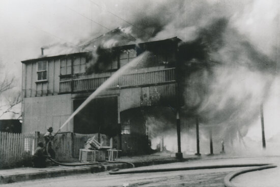 Sunburst Hotel fire