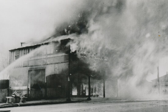 Sunburst Hotel fire