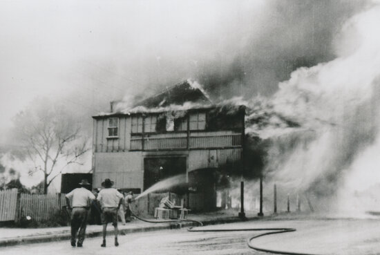Sunburst Hotel fire
