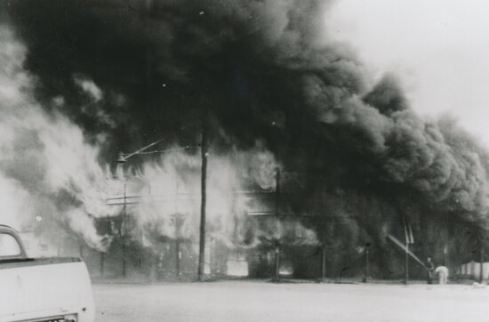 Sunburst Hotel fire