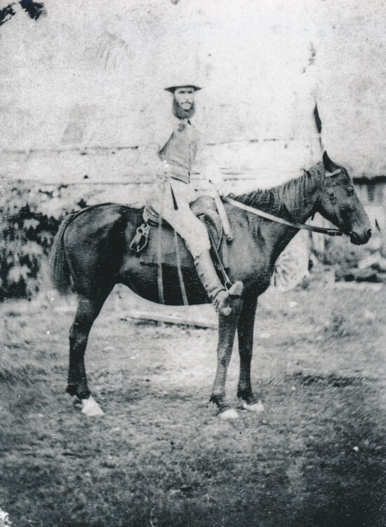 Man on a horse