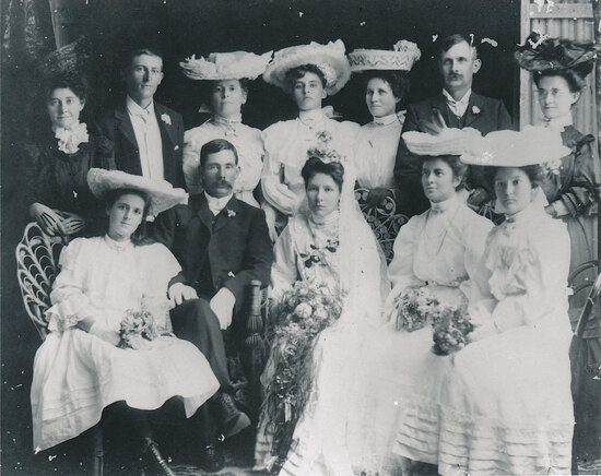 Bell family and Cardigan Station photos