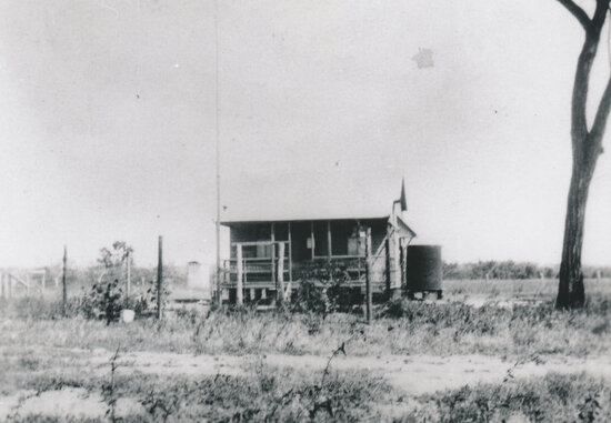 School at Pumping Station, Weir