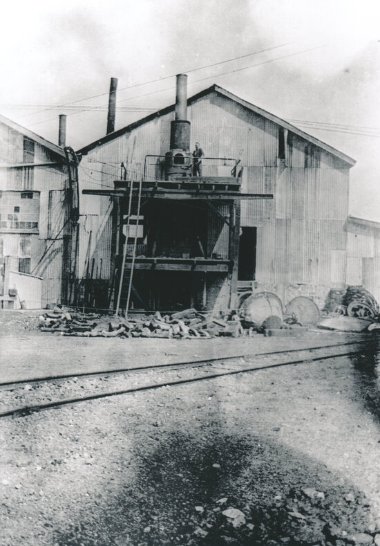 JW Hobson &amp; Co Engineers Foundry - rear view
