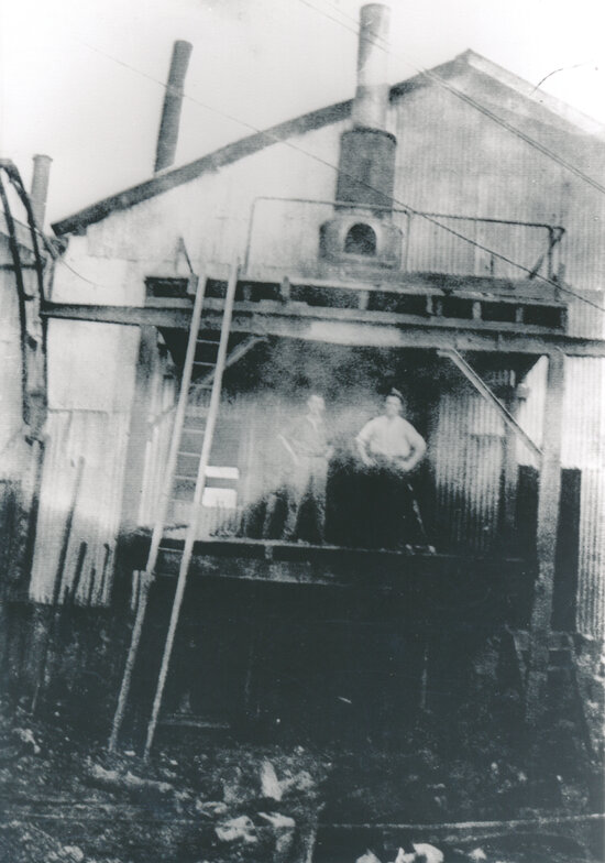 JW Hobson &amp; Co Engineers Foundry - rear view