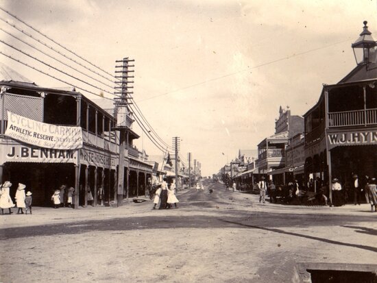 Intersection of Gill &amp; Deane, looking east